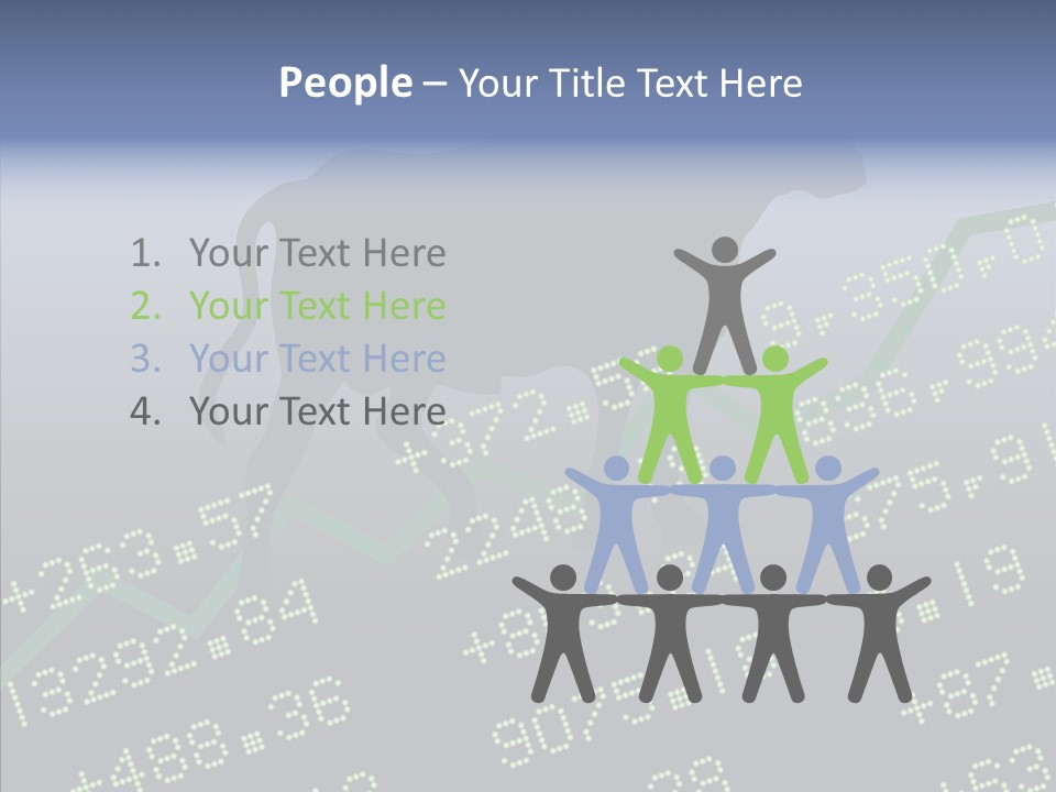 Care Hand White Background PowerPoint Template