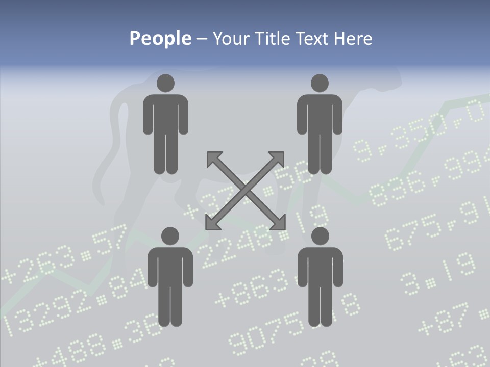 Care Hand White Background PowerPoint Template