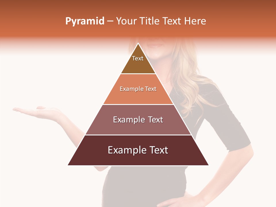 Female Help Two PowerPoint Template