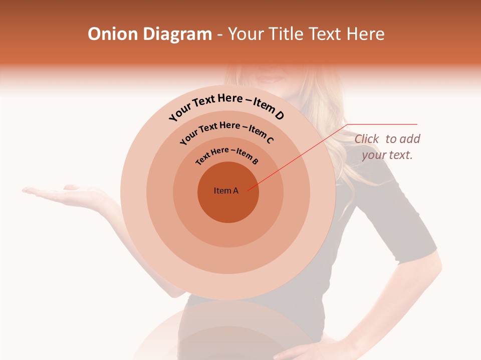 Female Help Two PowerPoint Template