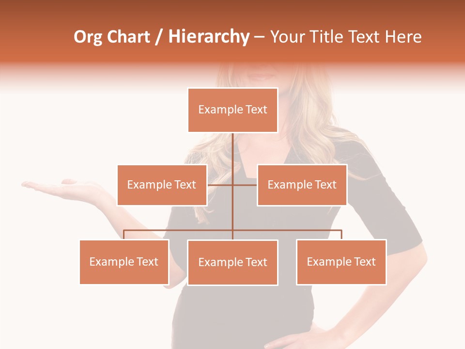 Female Help Two PowerPoint Template