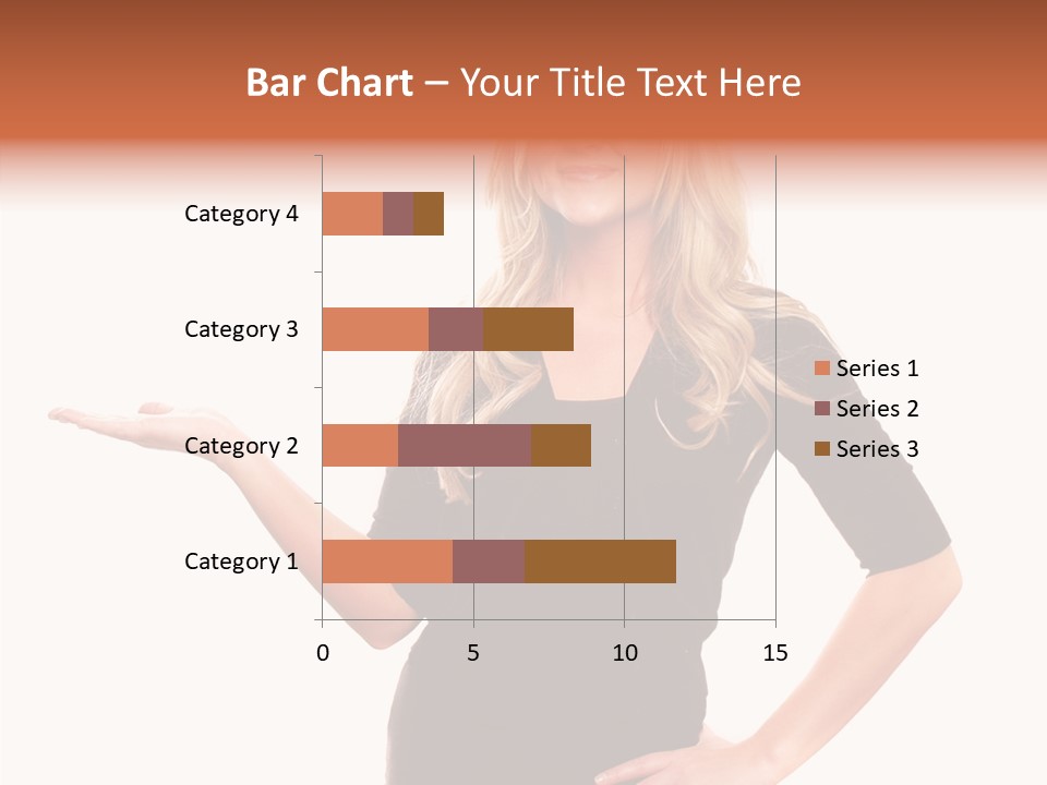 Female Help Two PowerPoint Template