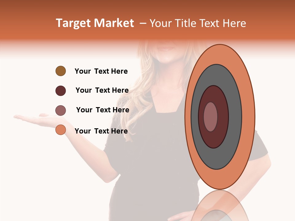 Female Help Two PowerPoint Template