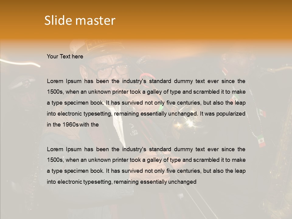 Care Young Aging PowerPoint Template