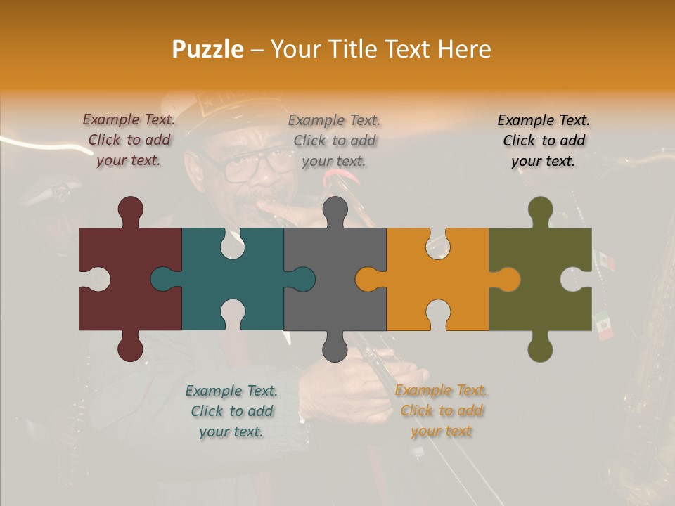 Care Young Aging PowerPoint Template