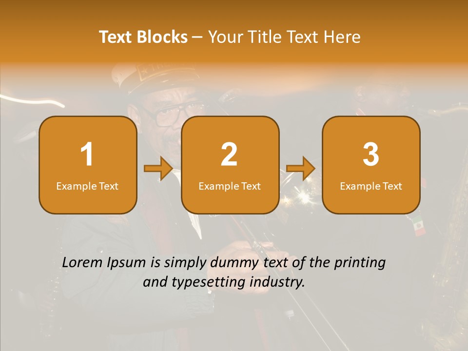 Care Young Aging PowerPoint Template