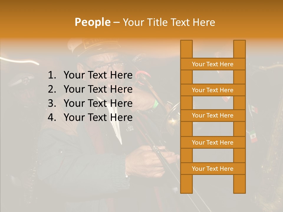 Care Young Aging PowerPoint Template