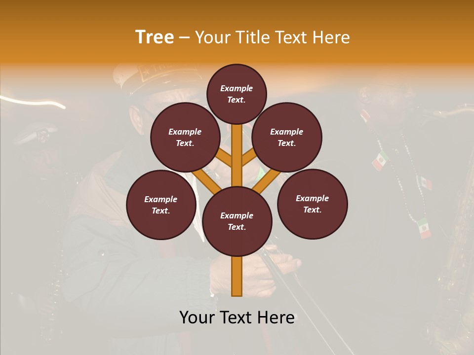 Care Young Aging PowerPoint Template