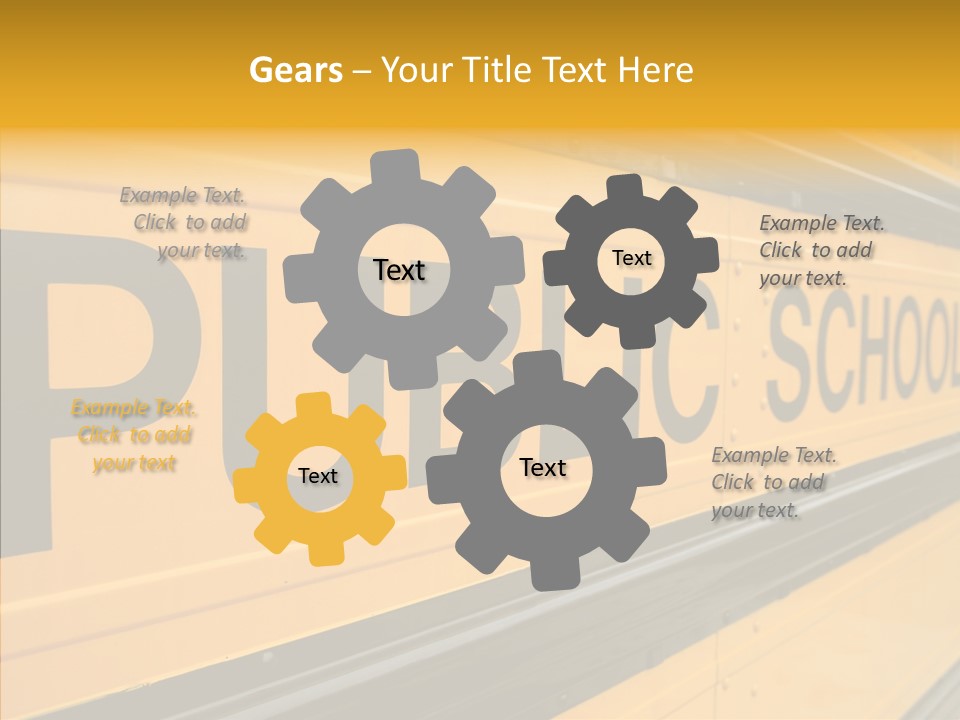 Helping Hand Young Senior PowerPoint Template