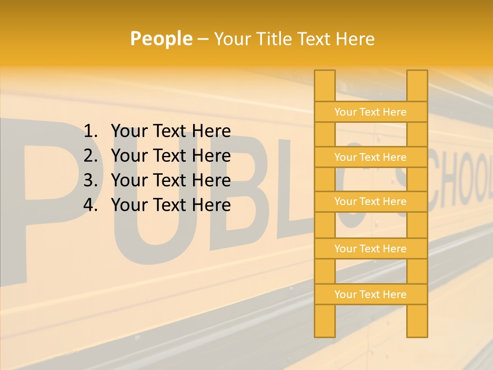 Helping Hand Young Senior PowerPoint Template