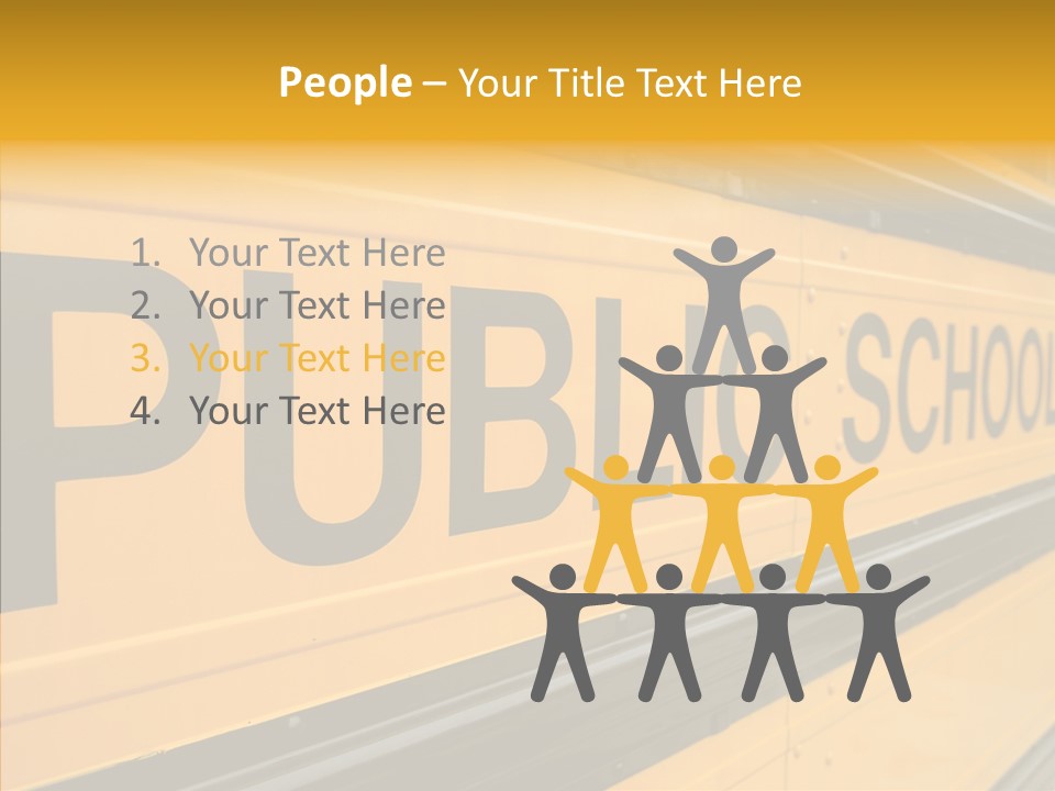 Helping Hand Young Senior PowerPoint Template