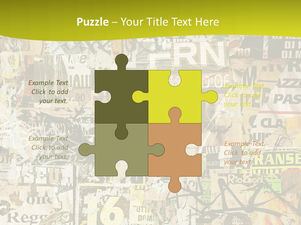 Female Caregiver Two PowerPoint Template