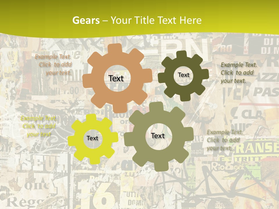 Female Caregiver Two PowerPoint Template