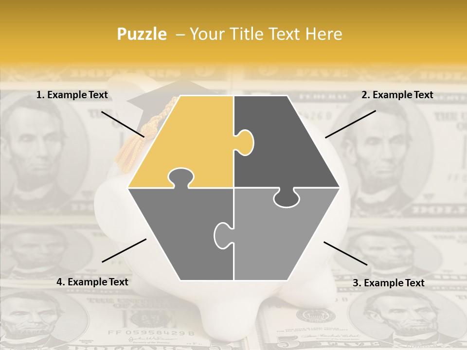 Assistance Closeup Hold PowerPoint Template
