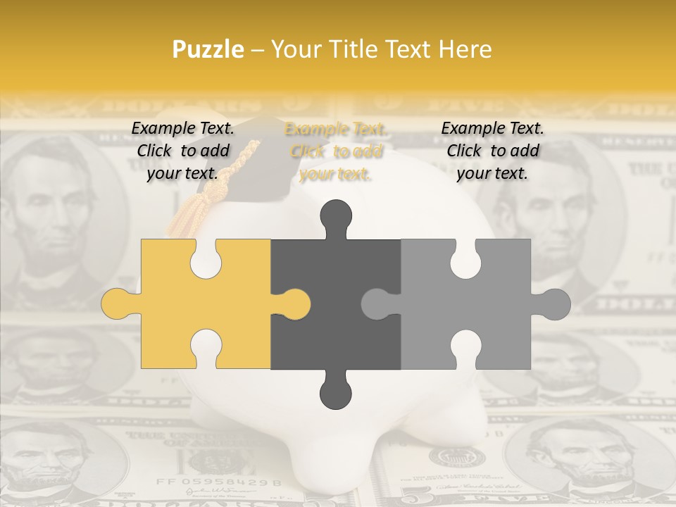 Assistance Closeup Hold PowerPoint Template