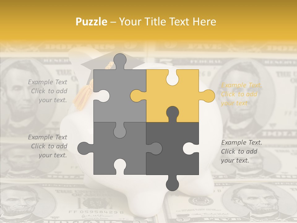 Assistance Closeup Hold PowerPoint Template