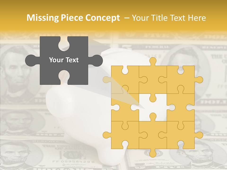 Assistance Closeup Hold PowerPoint Template