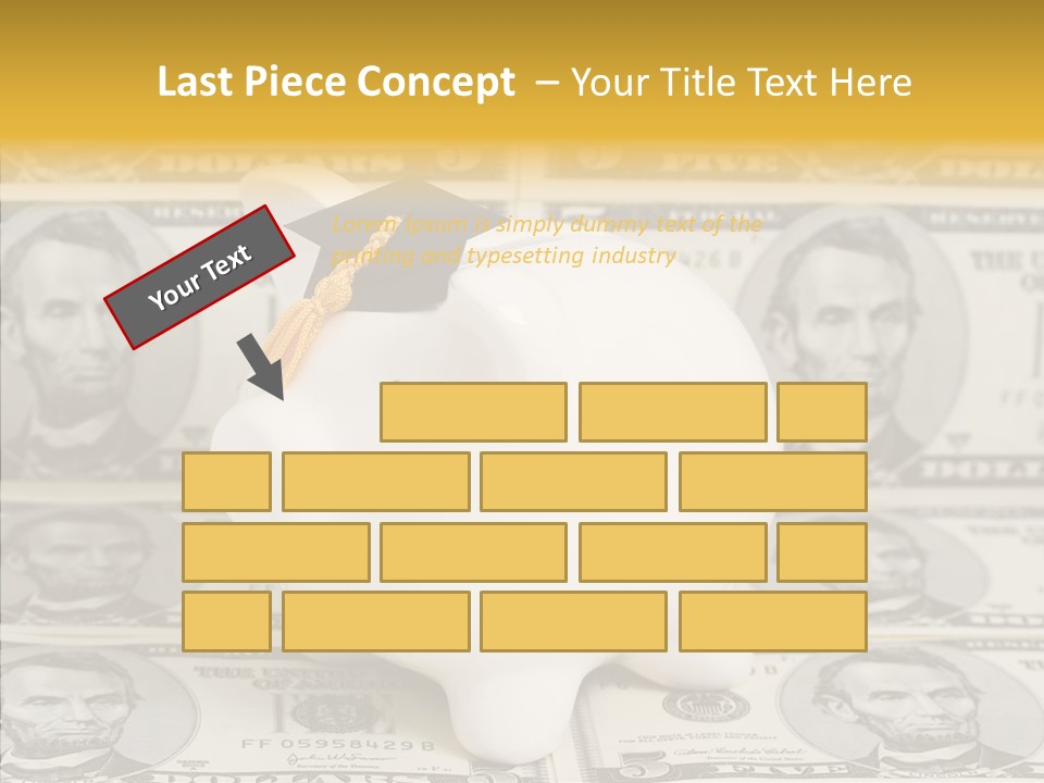 Assistance Closeup Hold PowerPoint Template