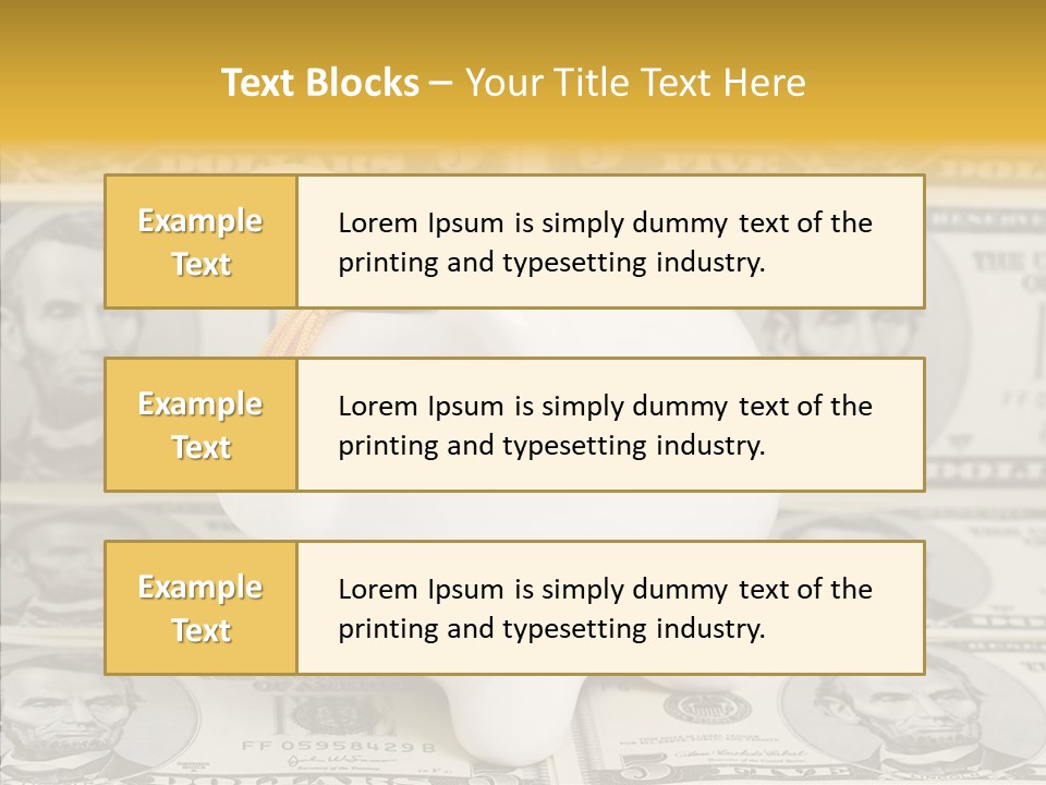 Assistance Closeup Hold PowerPoint Template