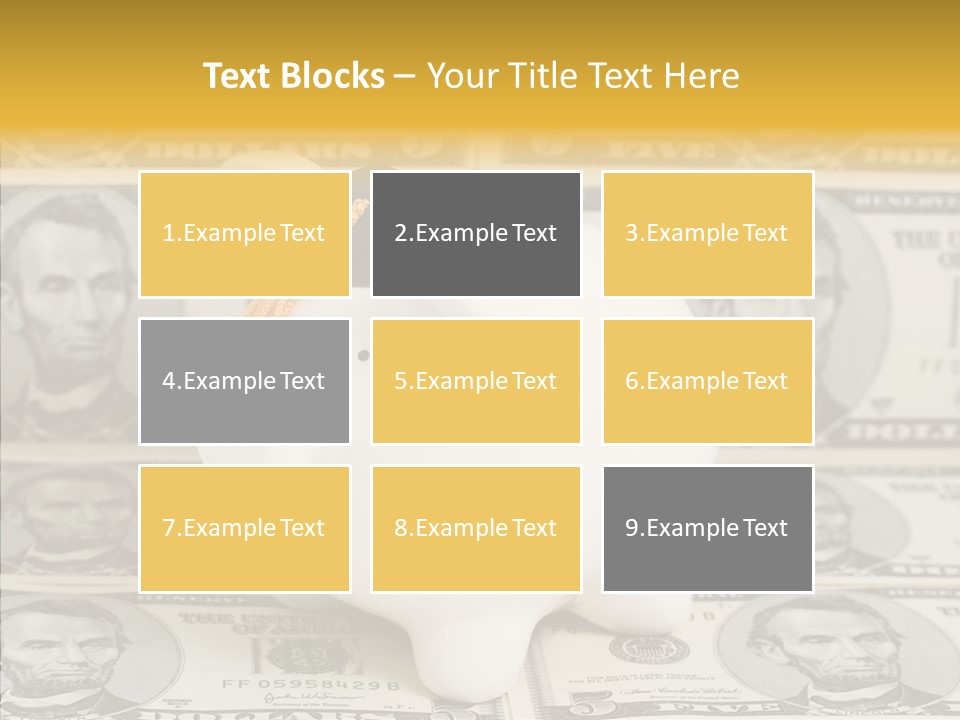 Assistance Closeup Hold PowerPoint Template