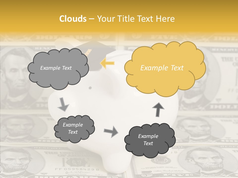 Assistance Closeup Hold PowerPoint Template