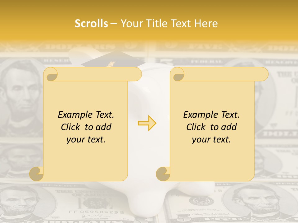 Assistance Closeup Hold PowerPoint Template