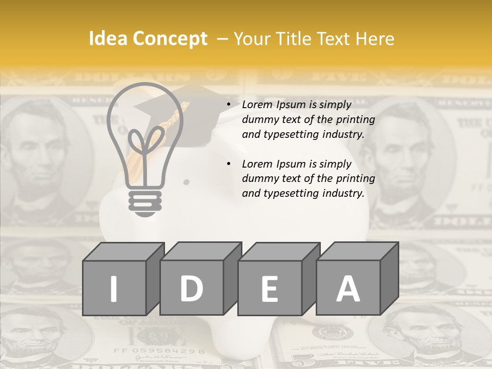 Assistance Closeup Hold PowerPoint Template