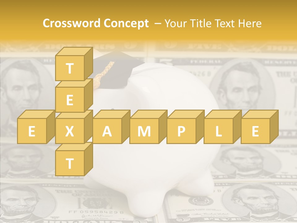 Assistance Closeup Hold PowerPoint Template