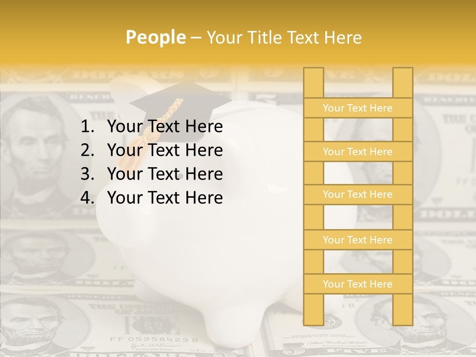 Assistance Closeup Hold PowerPoint Template