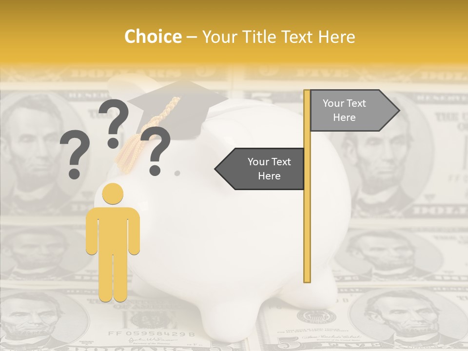 Assistance Closeup Hold PowerPoint Template