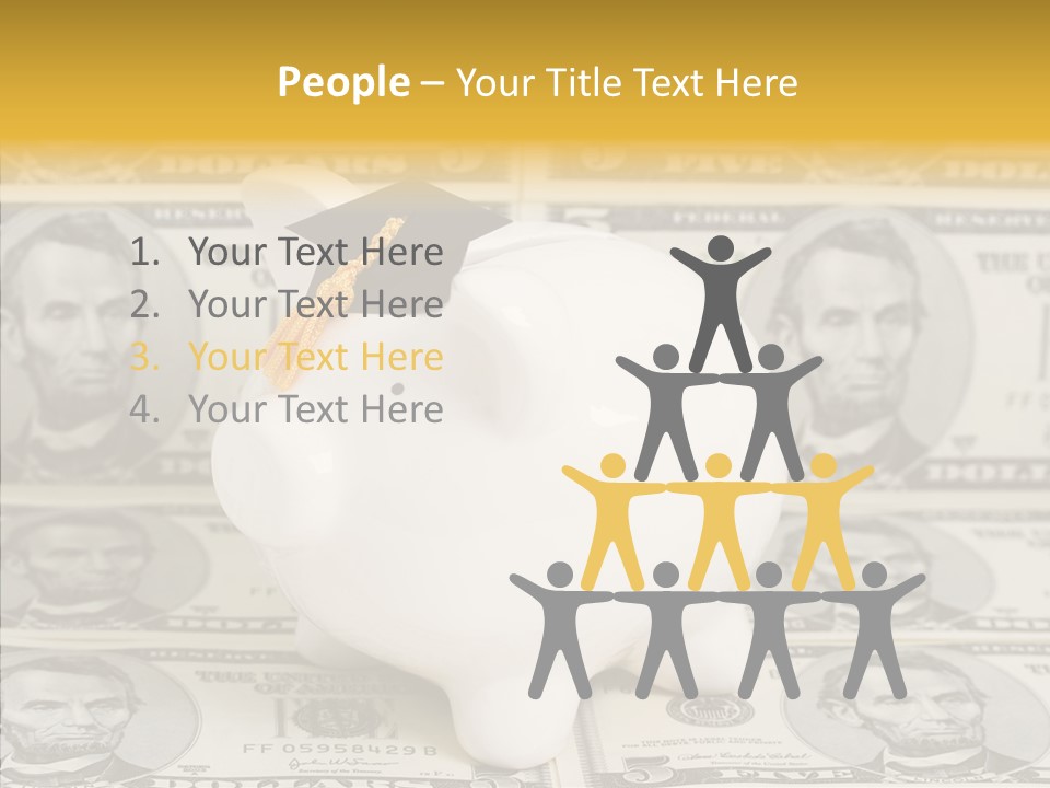 Assistance Closeup Hold PowerPoint Template