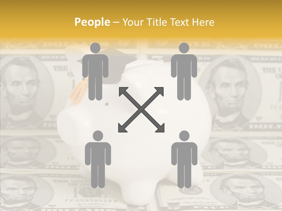 Assistance Closeup Hold PowerPoint Template