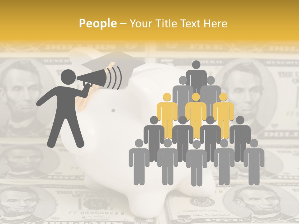 Assistance Closeup Hold PowerPoint Template