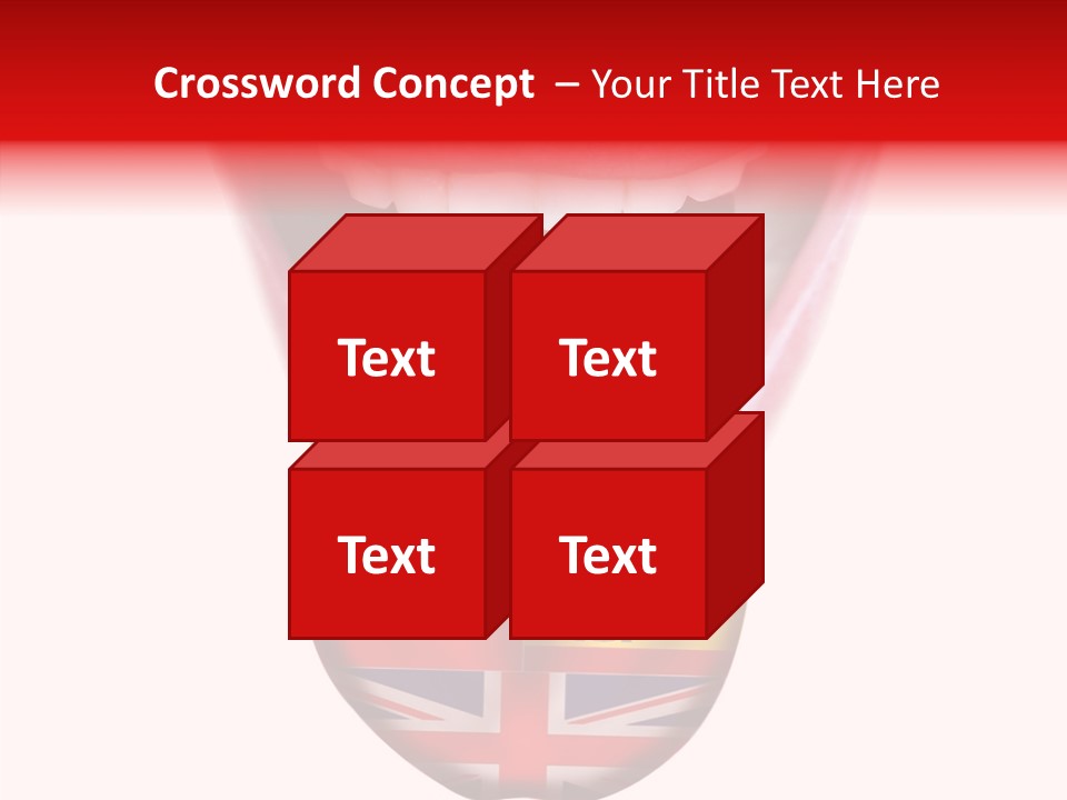Female Hand Assist PowerPoint Template