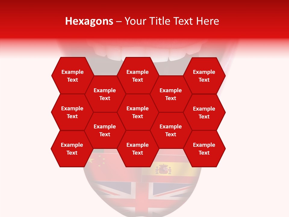 Female Hand Assist PowerPoint Template