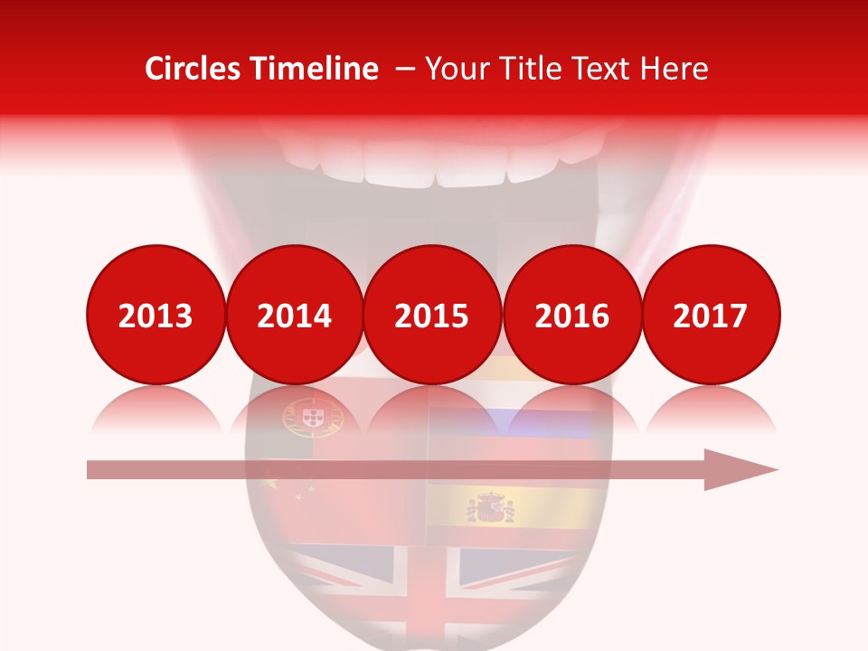 Female Hand Assist PowerPoint Template