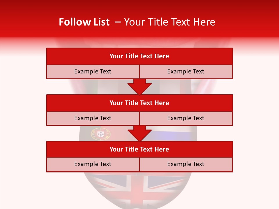 Female Hand Assist PowerPoint Template