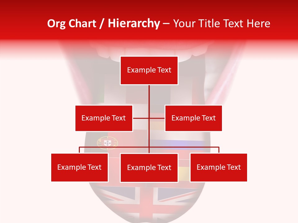 Female Hand Assist PowerPoint Template