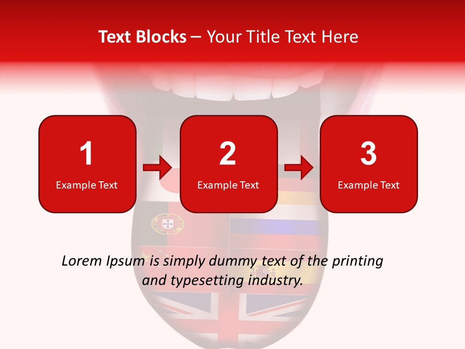 Female Hand Assist PowerPoint Template