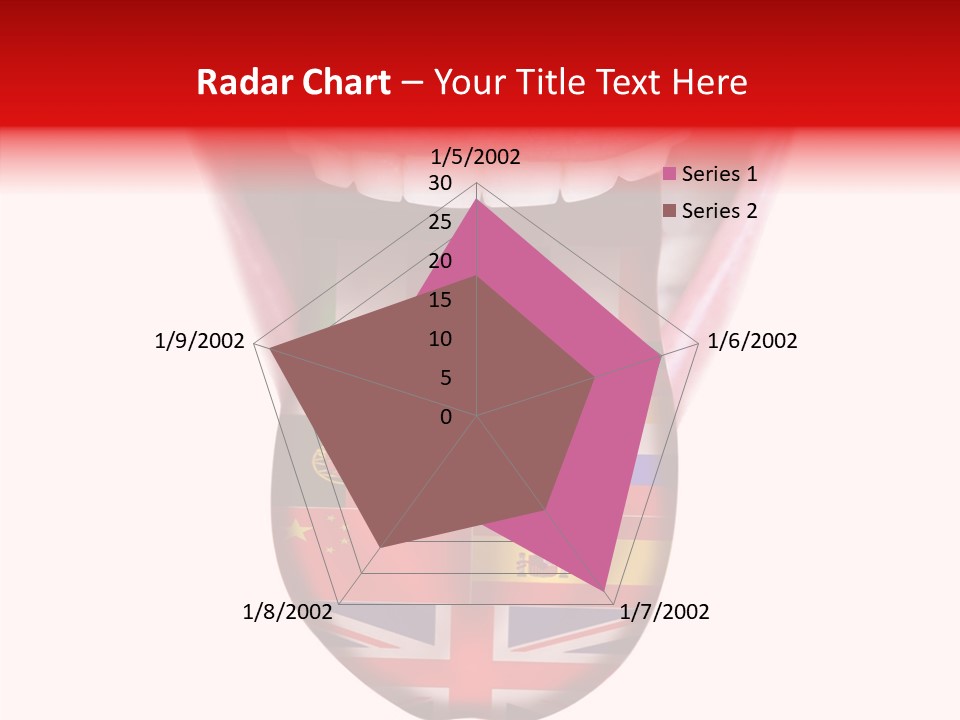 Female Hand Assist PowerPoint Template