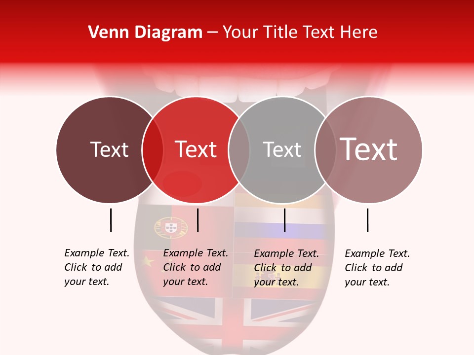 Female Hand Assist PowerPoint Template