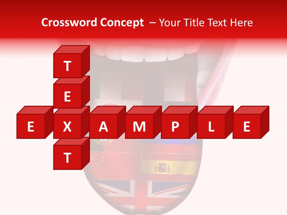 Female Hand Assist PowerPoint Template