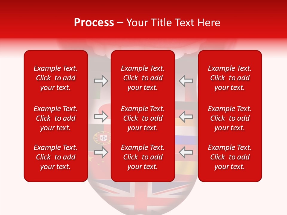 Female Hand Assist PowerPoint Template