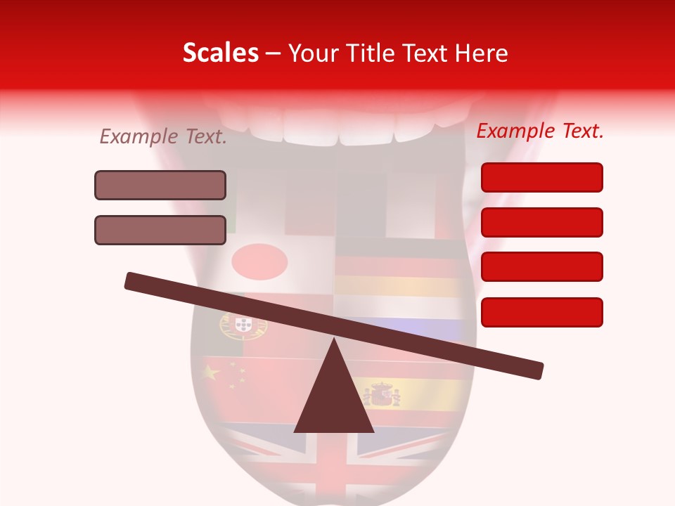 Female Hand Assist PowerPoint Template