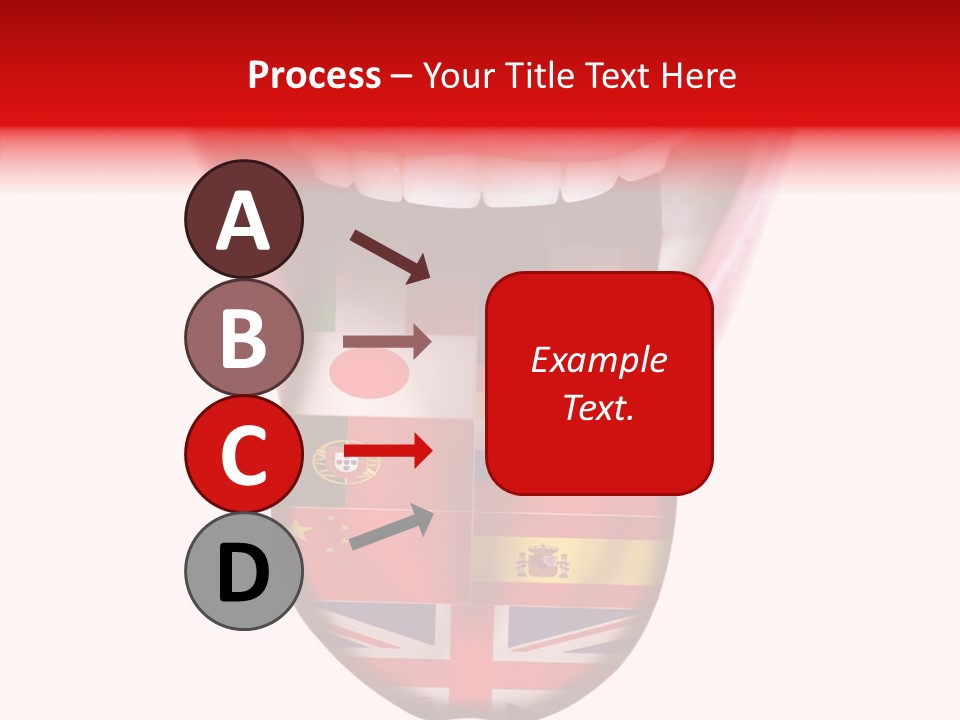 Female Hand Assist PowerPoint Template
