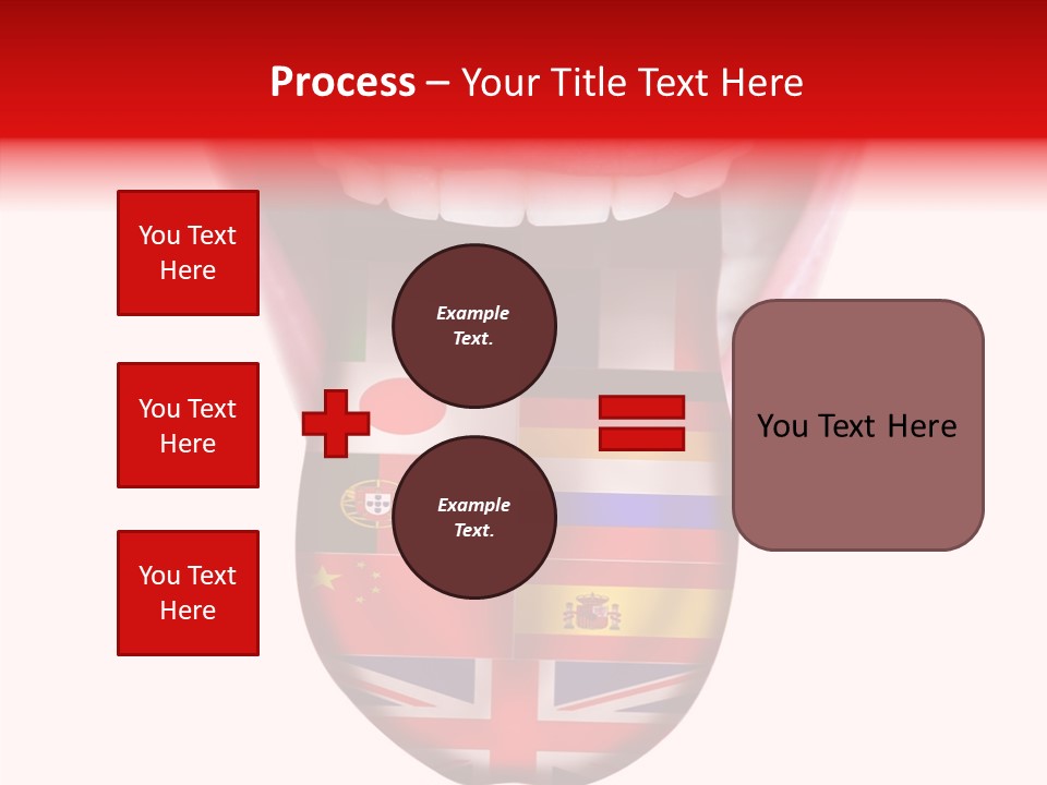 Female Hand Assist PowerPoint Template