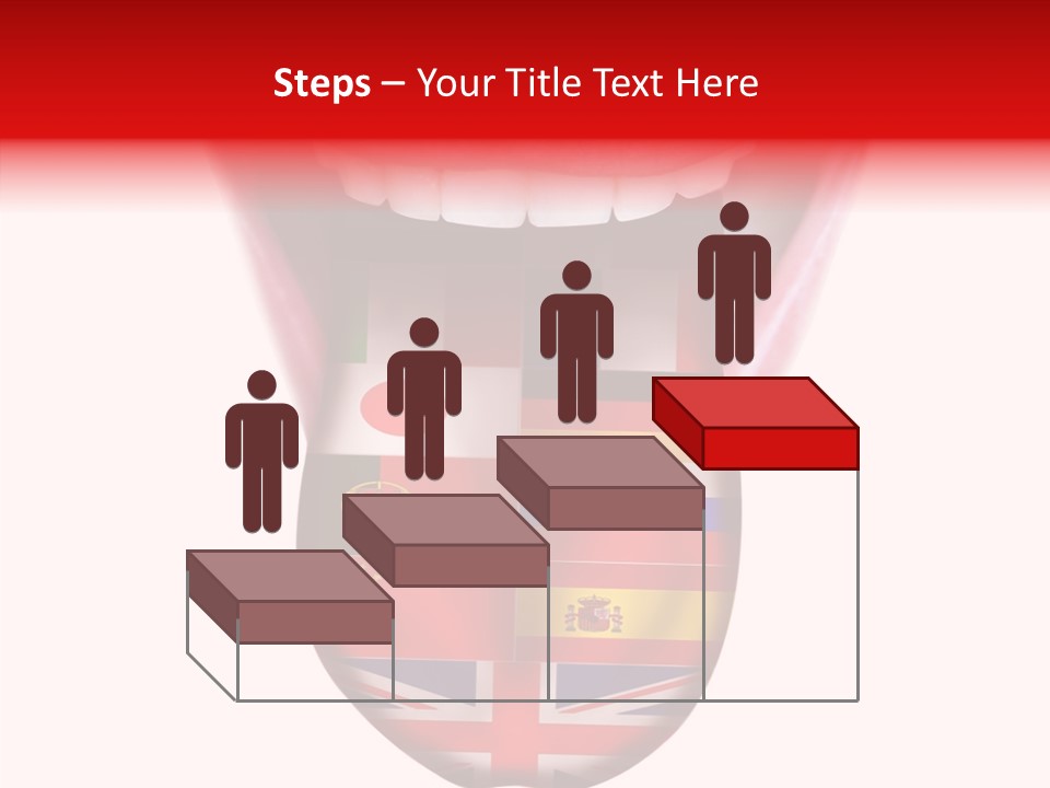 Female Hand Assist PowerPoint Template