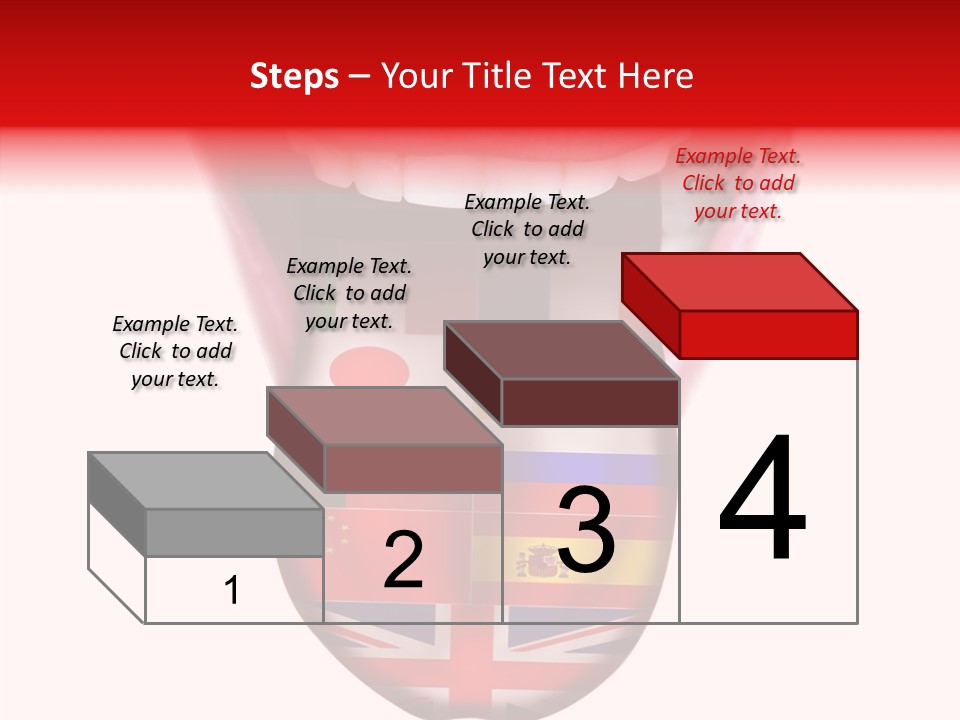 Female Hand Assist PowerPoint Template