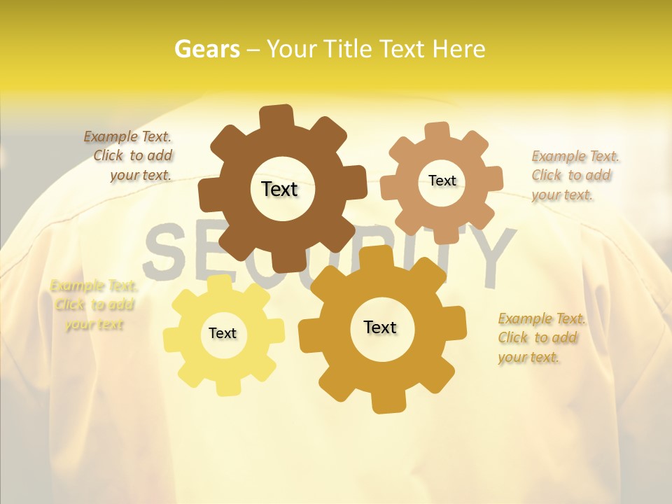 Aging White Background Elder PowerPoint Template