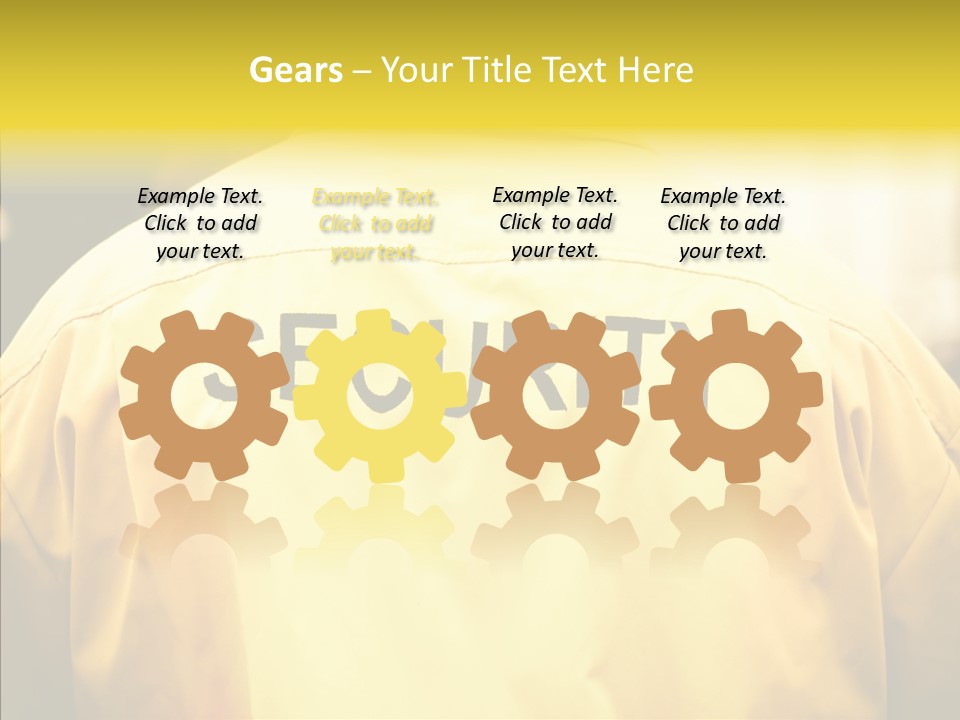 Aging White Background Elder PowerPoint Template